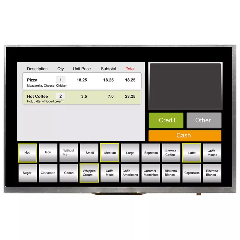 Modul 10.1 inci HD MIPI TFT