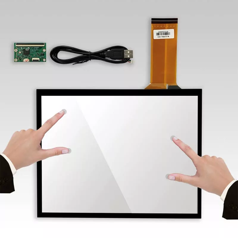 Skrin Multi-Touch Antara Muka USB 12.1 inci