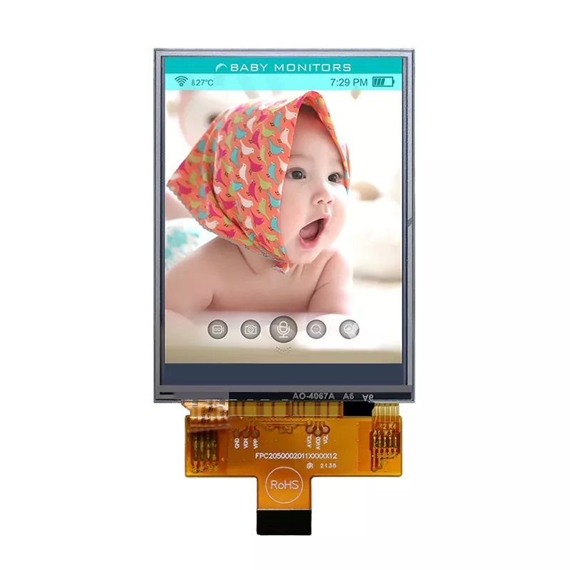 2.8 inci 240*320 Modul TFT suhu lebar