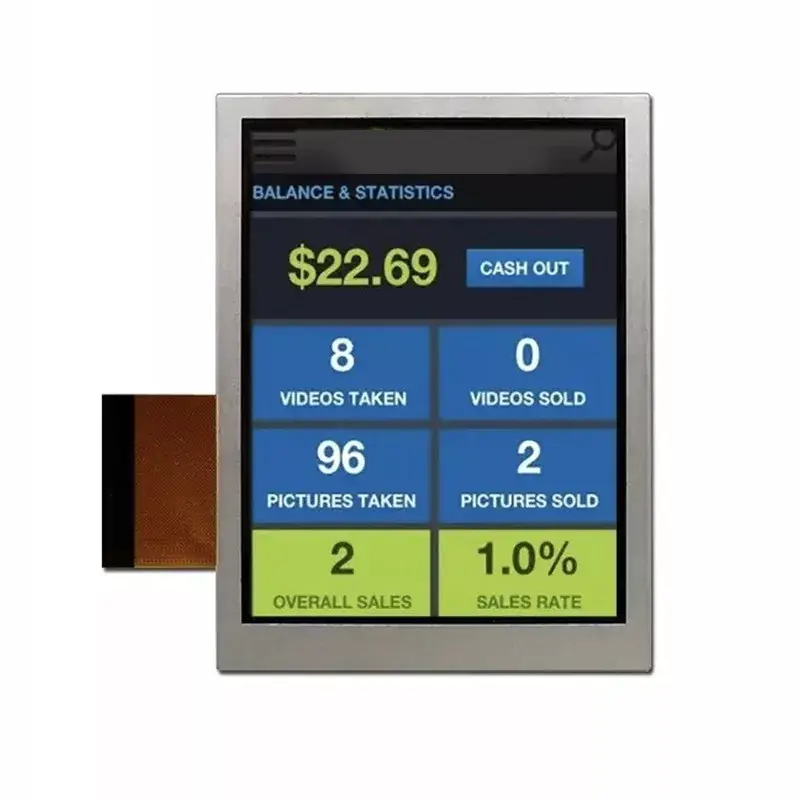3.5 '' 480x640 TN TFT Module