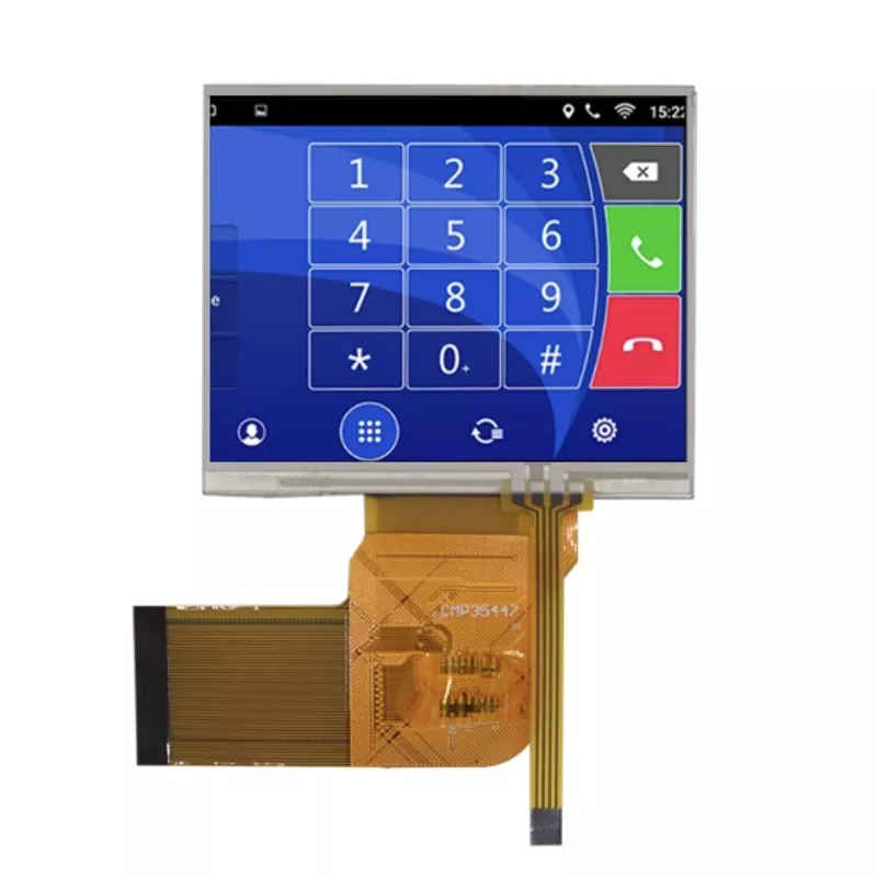 3.5 inci 50pin modul sentuhan rintangan TFT