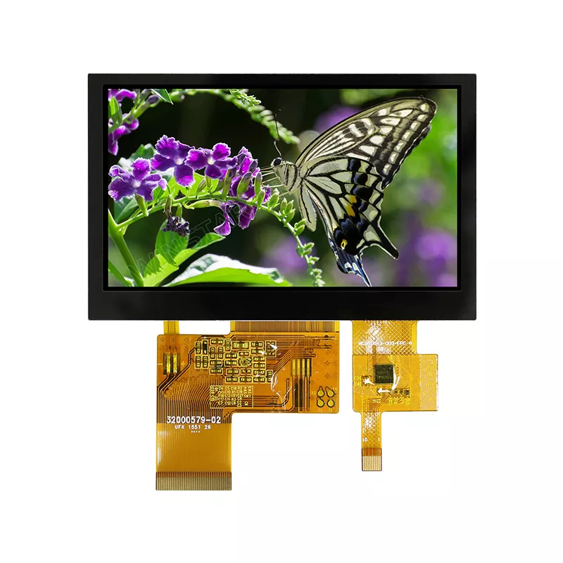 4.3 inci 480x272 modul TFT IPS dengan CTP