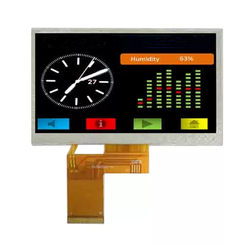 Modul TFT suhu 4.3 inci lebar