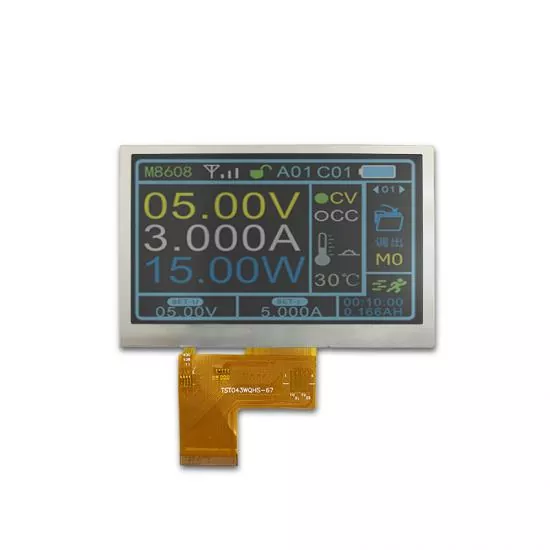 4.3 inci WQVGA IPS TFT Module