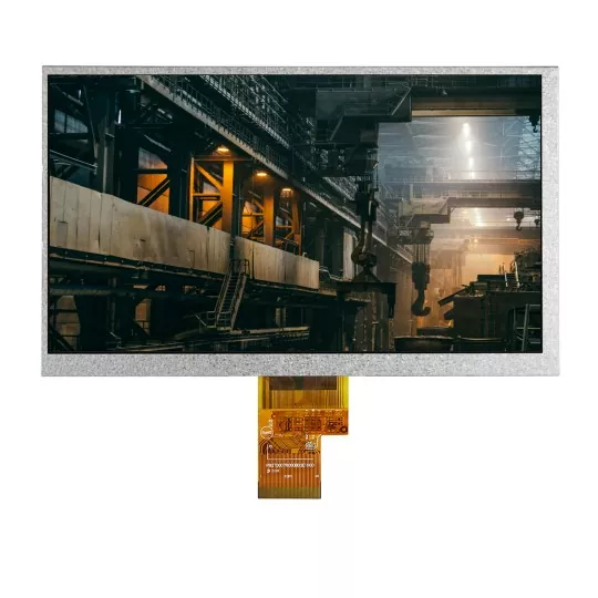 7 inci 1024 × 600 biasanya modul LCD TFT putih