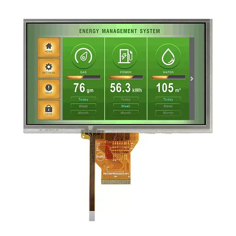 Modul TFT Touch Rintangan 7 inci IPS